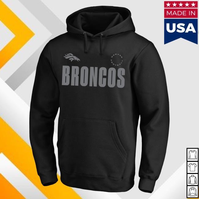 Men's Fanatics Black Denver Broncos Big & Tall Chip Shot Attractive Hoodie