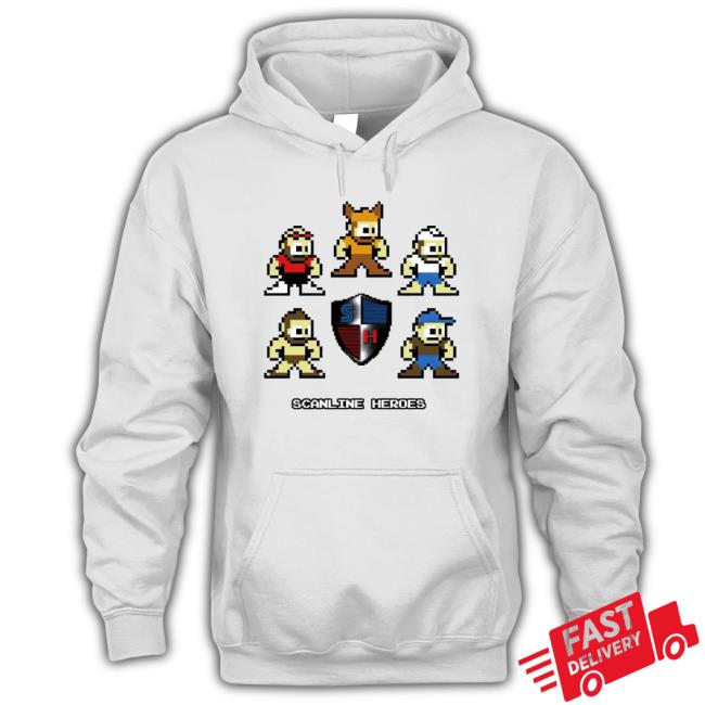 Mega Men Scanline Heroes Classic Shirt