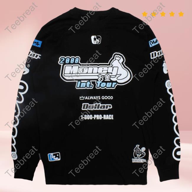 Official Money Clothing Speed Way L/S Crewneck Black