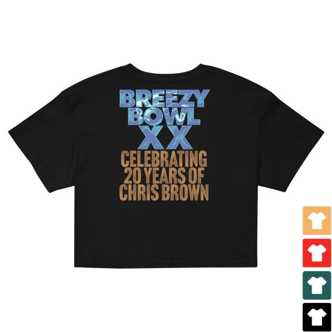 Official Chris Brown Merch Store CAGE TO STAGE Women’s crop top Hot Shirt ChrisBrown