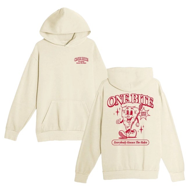 One Bite Everybody Knows The Rules Hoodie Sweatshirt