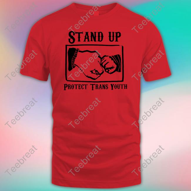 Stand Up Protect Trans Youth Tee Shirt