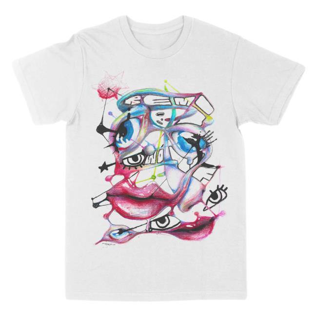 Official The Merch Collective Remi Wolf Face Drawing Shirt RemiWolf