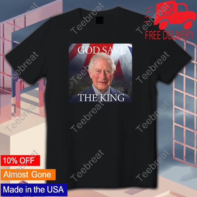 Official Mr Burleigh God Save The King Tee Shirt