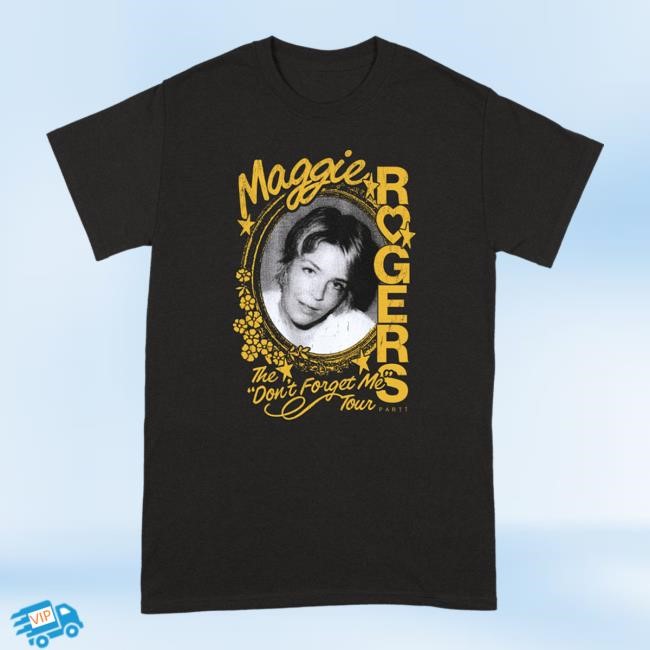 Maggie Rogers Merch Shop Store | The Don't Forget Me Tour Short SleeveShirt Maggierogers Clothing Shop