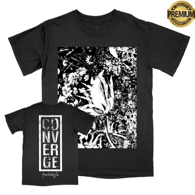 Death Wish Store Deathwish Inc Converge The Dusk In Us Deluxe Premium Graphite Top Shirt Deathwishinc