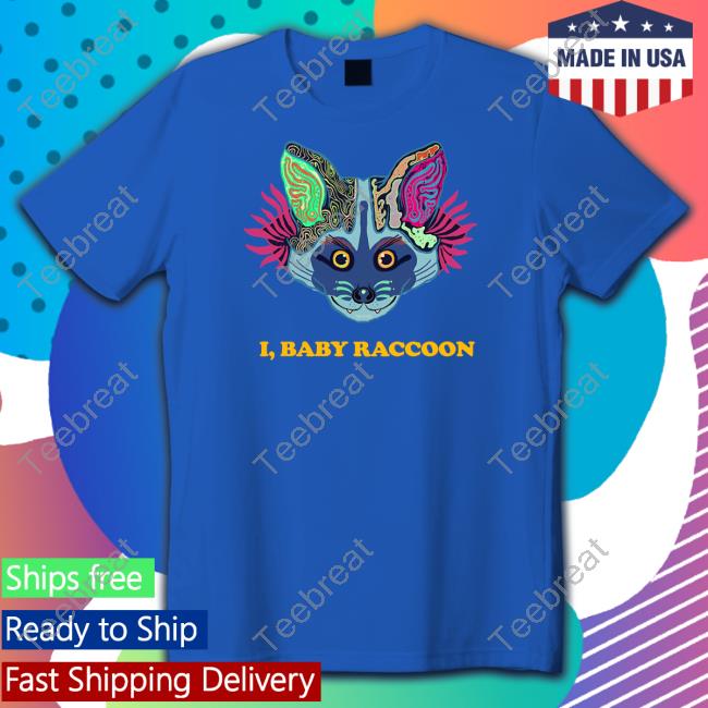 I Baby Raccoon Tee Shirt