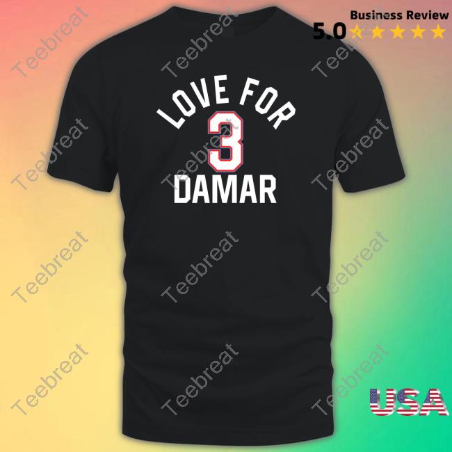 Love For 3 Damar Shirt Black
