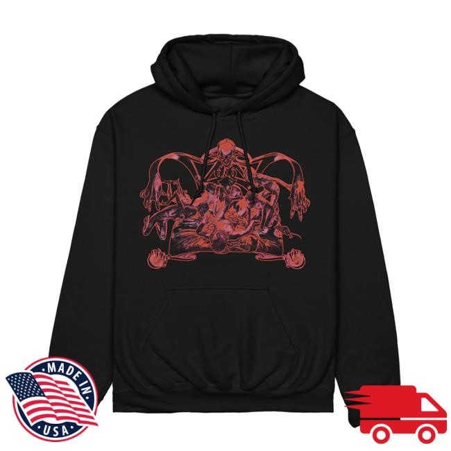 Black Sabbath Official Apparel Shop Store Sabbath Bloody Sabbath Long Sleeve Hoodie - Black Sabbath