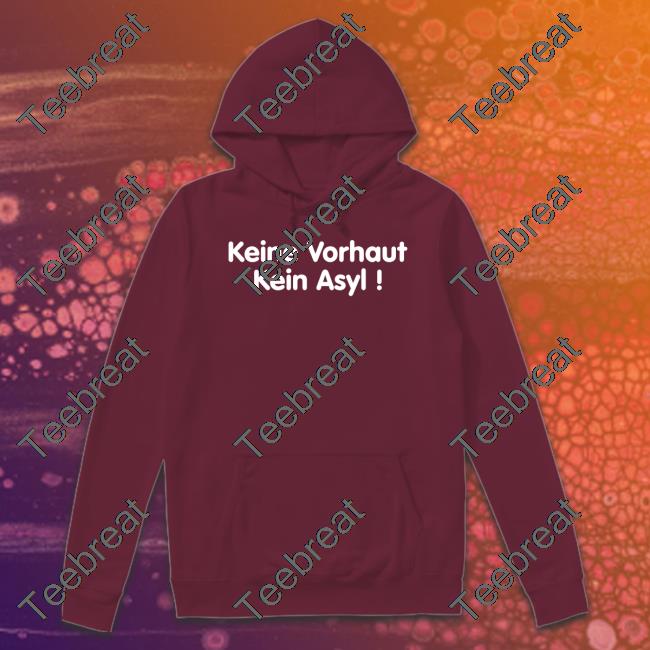 Official Keine Vorhaut Kein Asyl Tee Shirt