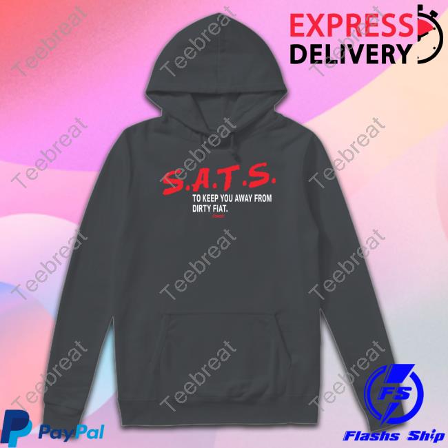 Fomo21 Merch SATS To Keep You Away From Dirty Fiat Bitcoin Tee Shirt Aleks