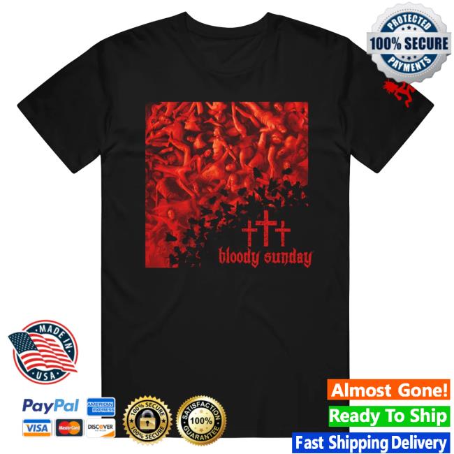 Insane Clown Posse & Psychopathic Records Merchandise Violent J Bloody Sunday Black - Shirt