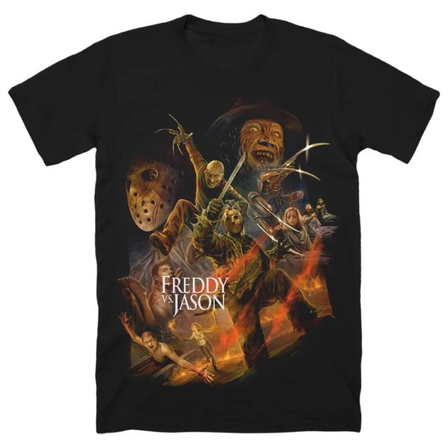Official Cavity Colors Freddy Vs. Jason - T-Shirt (Leftovers)