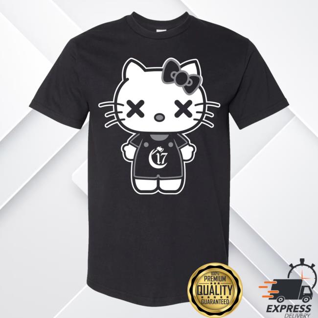 Official Chapter 17 Records Merch Store Shop Chapter17 C17 - Goodbye Kitty - Shirt 2024 Chapter17Records