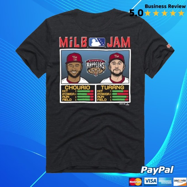 Official Timber Rattlers Homage Chourio X Turang Milb Jam Tee - Milb X Jam