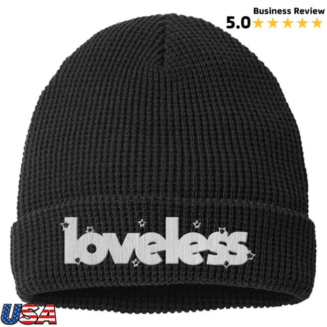 Official Loveless Merch Shop Split Starry Logo Beanie