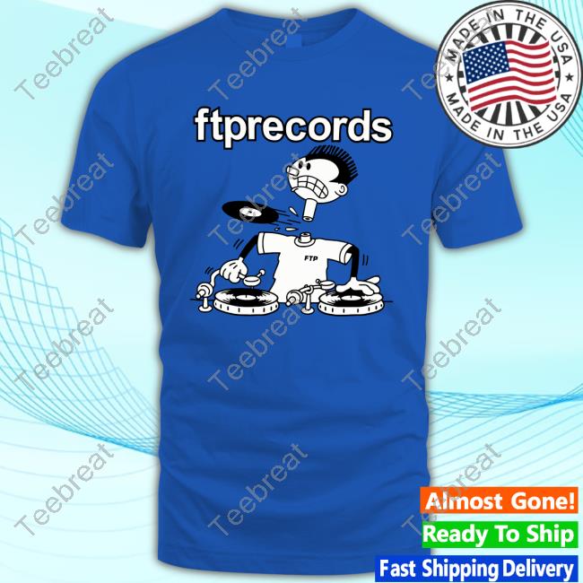 Fuck The Population Merch Fptprecords Disc Jockey T-Shirt