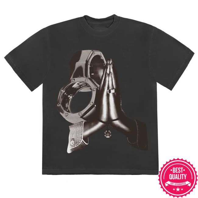 Tracis Scott Merch Shop Cj X Ap Collage Tee Shirt