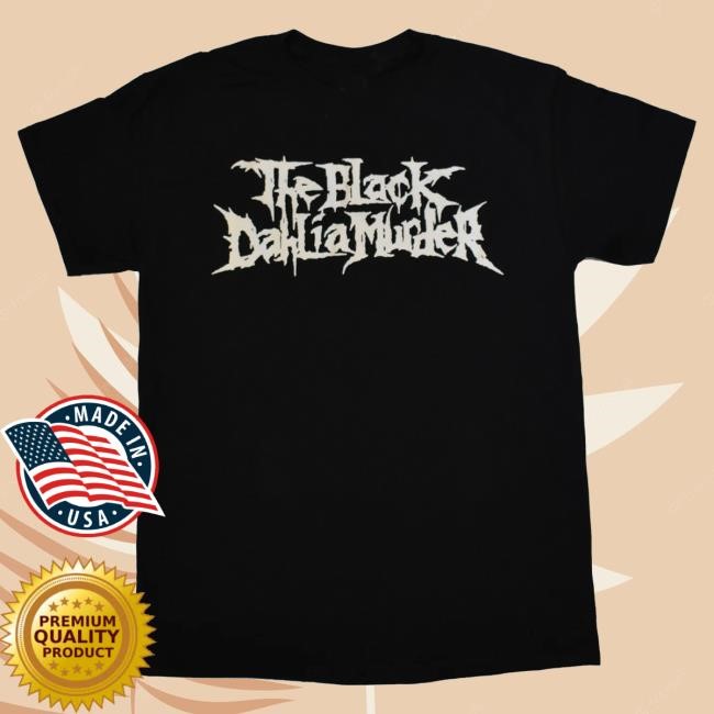 Official Night Shift Merch Store Shop The Black Dahlia Murder - Logo Shirt New Nightshift Merch