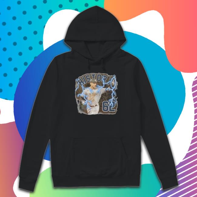 Nice aaron James Judge lightning baseball Long Sleeve Tee Official Nice aaron James Judge lightning baseball Sweatshirt