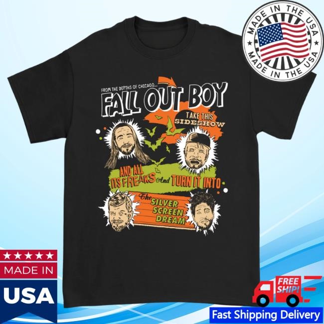 Official Fall Out Boy Merch Store Novocaine Lyric Hot Shirt FallOutBoy