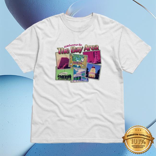 Official Tmg Studios Merch Store Welcome to the Bay Area | White Attractive Shirt