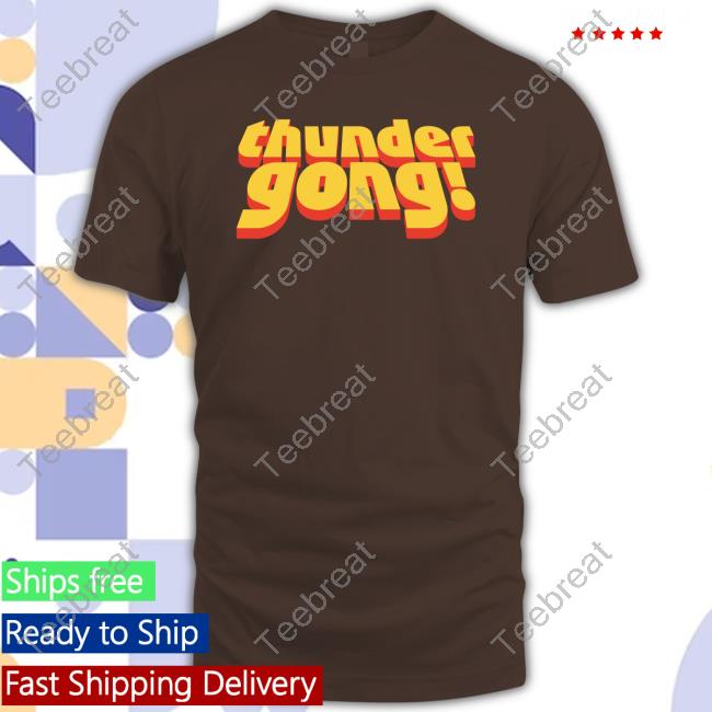Steps Of Faith Store Thunder Gong 2023 Logo Shirt