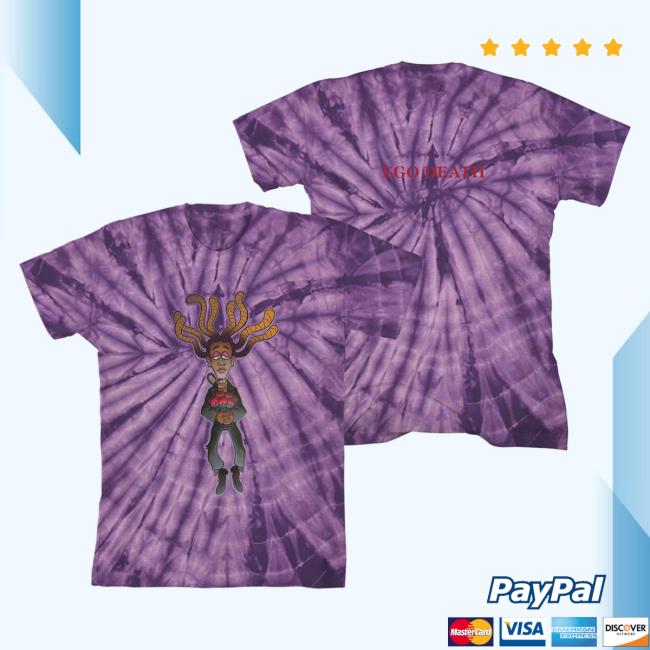 Official Ty Dolla Sign Merch Store Ty Dolla $ign Ego Death Purple Ty Dye Shirt