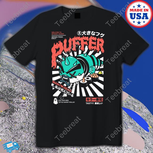 Big Puffer Ghost Roll Tee