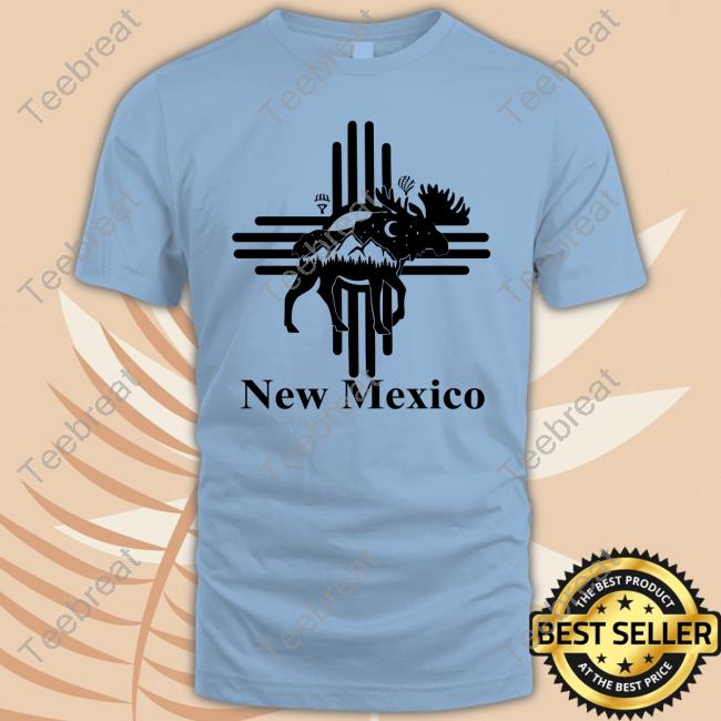 Marty Moose New Mexico Tee Shirt Marty Moose New Mexico Shirt