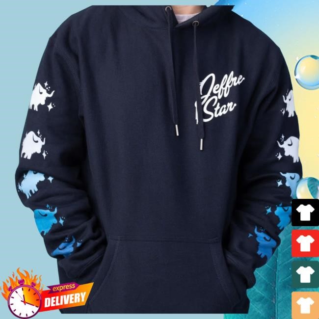 Official Jeffree Star Cosmetics Store Jeffree Star Wyoming Winter Navy Attractive Hoodie JeffreeStarCosmetics JeffreeStar
