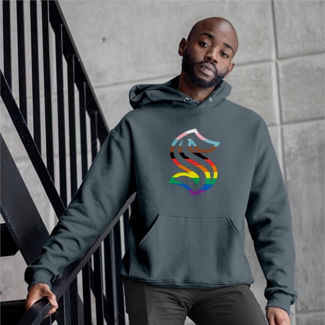 Seattle Kraken Pride Primary LGBTQ Shirt Lexilafleur Seattle Hockey Team Store