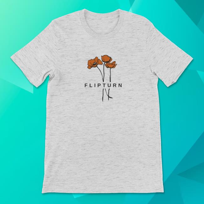 Official Flipturn Merch Store Poppies Popover Shirt