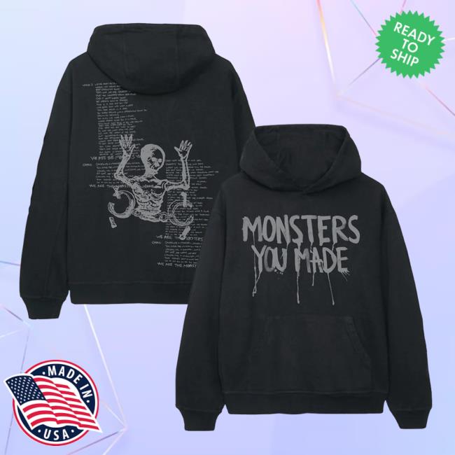 Official On A Spaceship Merch Monsters You Made Crewneck