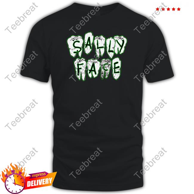 Sally Face Merch Sally Face Teeth Hooded Sweatshirt