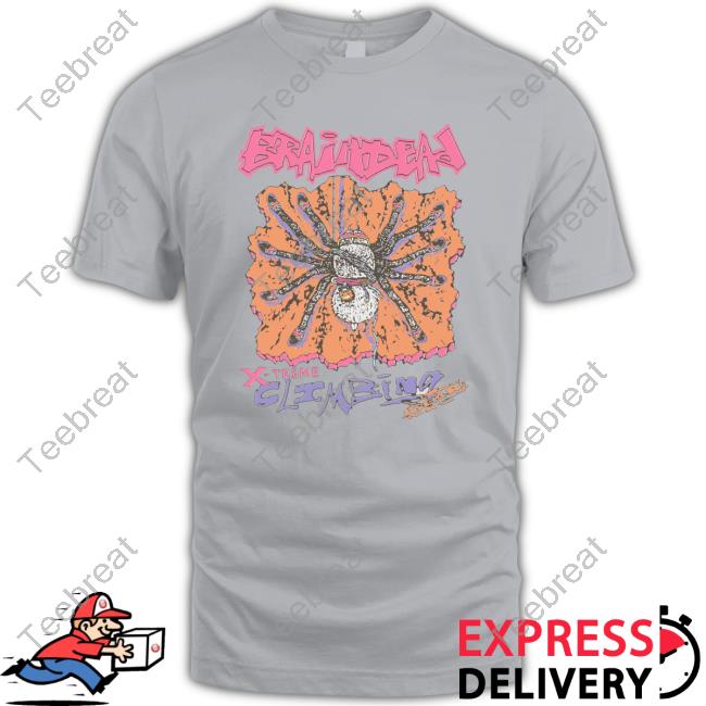 We Are Brain Dead Equipment Climb Spider Tee Shirt