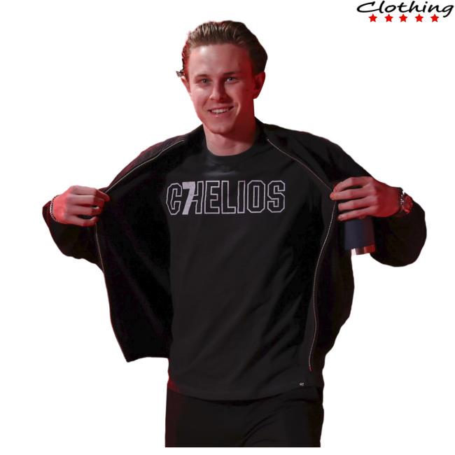 Chris Chelios Number 7 Tshirt Chicago Blackhawks