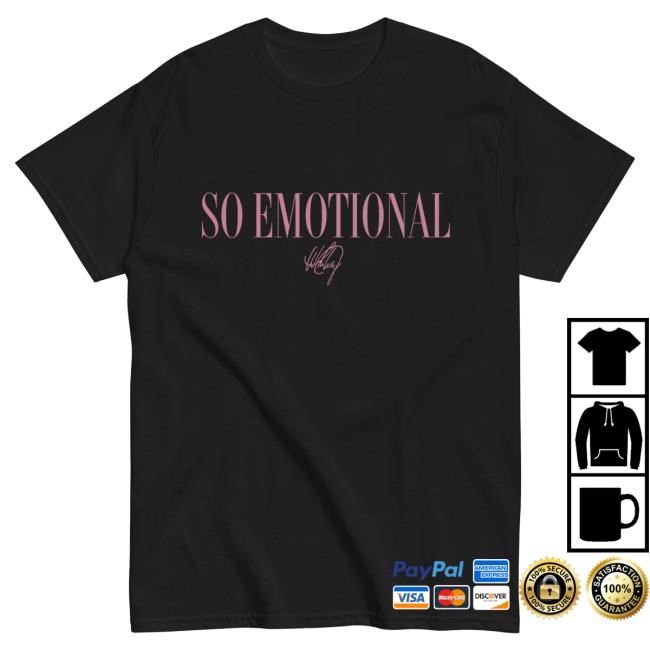 Official Whitney Houston Clothing Whitney Houston So Emotional Tees