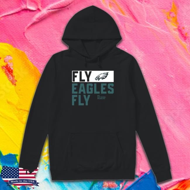 Black philadelphia eagles anthracite fly eagles fly Long Sleeve Tee