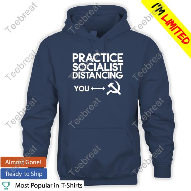 Official Practice Socialist Distancing Long Sleeve Tee