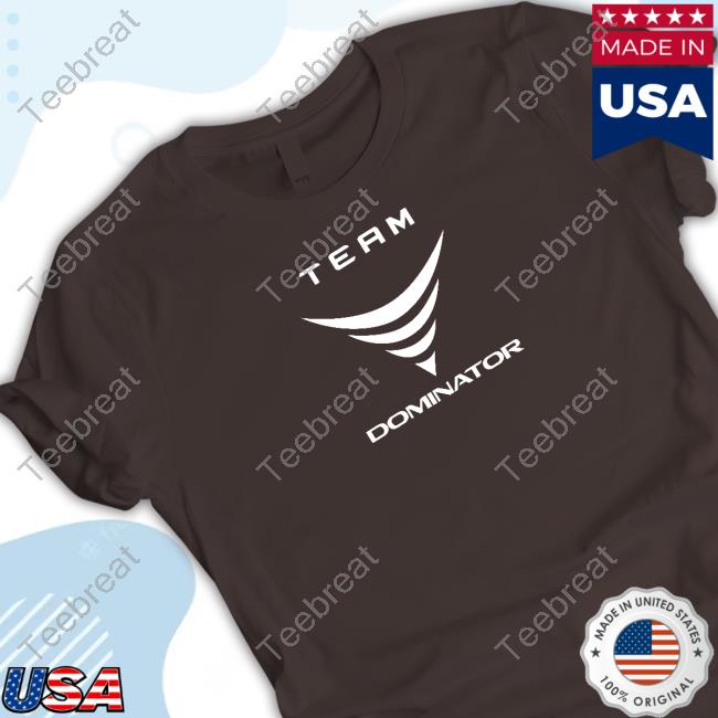 Official Reed Timmer Team Dominator Minimal White Logo Tee Shirt