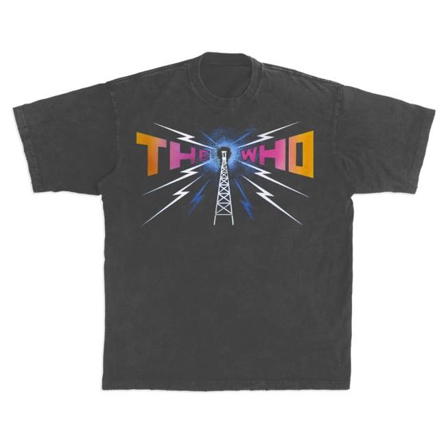 Official The Who Who Are You Signal Top Shirt The Who Rock Band
