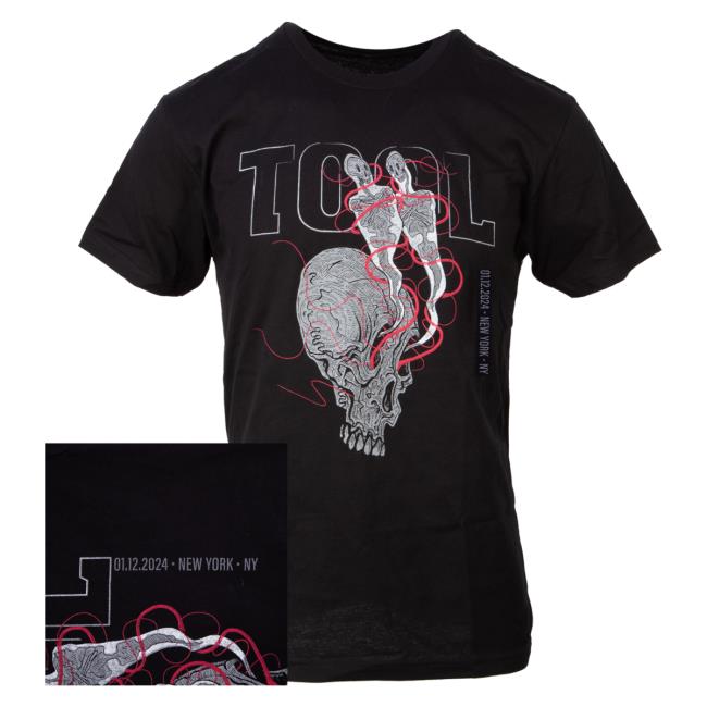Official Tool Muisc Band Clothing Store Shop 2024 Tour Hot Shirt - New York, Ny (Night 1) ToolBand ToolMusic Merch