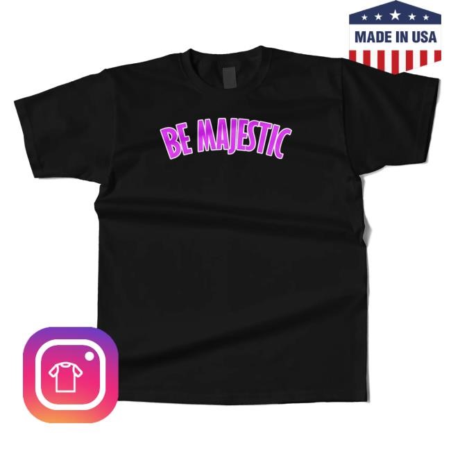 Be Majestic Store Majestic Amethyst Logo New T-Shirt