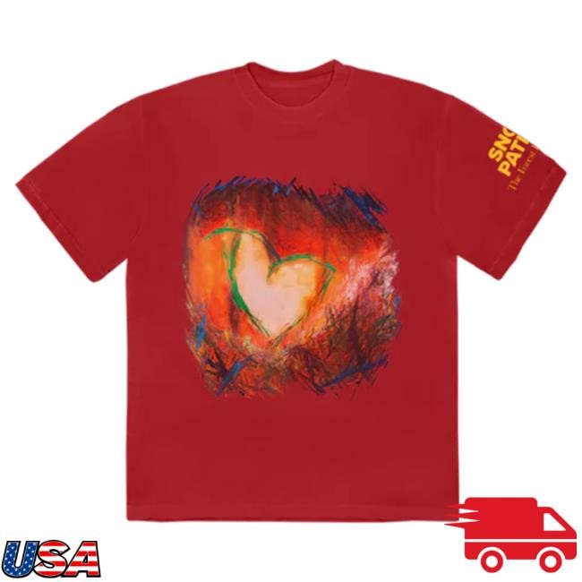 Snow Patrol Red Heart Shirt