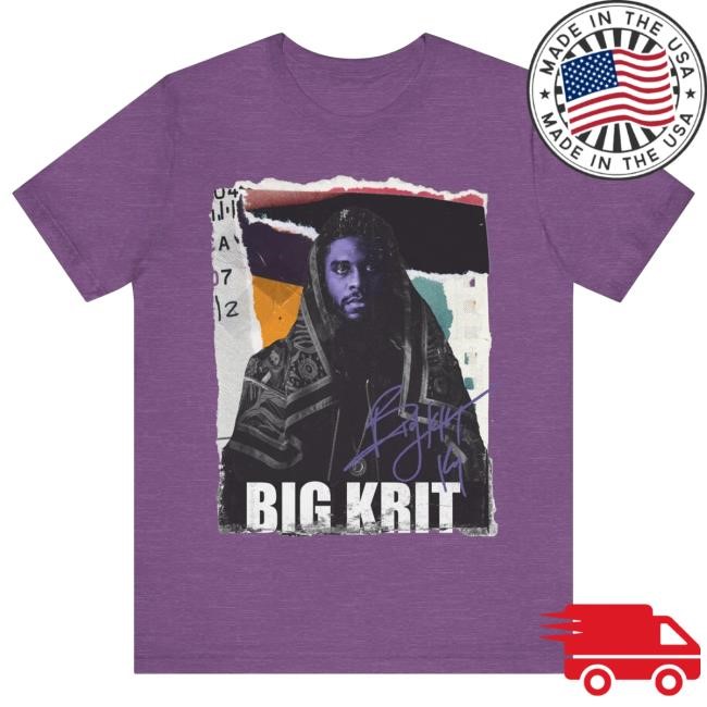 Official Big Krit Shop Big K.R.I.T. Paper Cut Hot Shirt