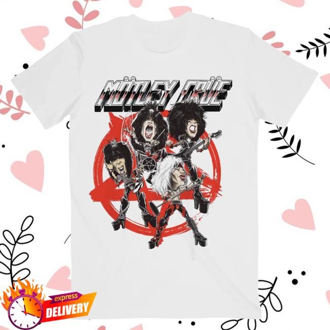 Official Motley Crue Merch Store Mötley Crüe Live Band Top Shirt