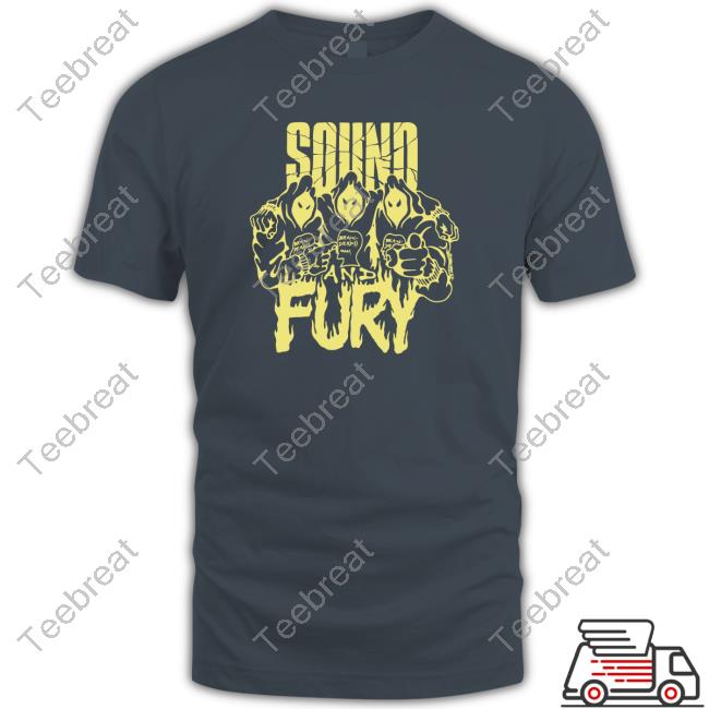 We Are Brain Dead Spoiler Sound & Fury Shirt Yellow Brain Dead X Spoiler Sound & Fury Shirt Yellow