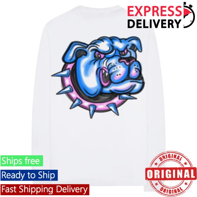 Official Billie Eilish Merch Store Billie Eilish Bulldog L/S T Shirt Billie Eilish Apparel Clothing Shop BillieEilish