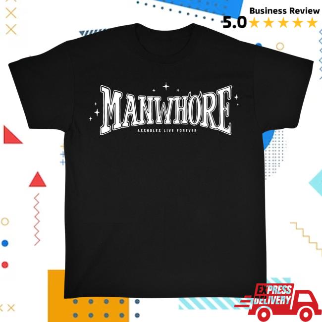 Official Linda Finegold Merch Store Stop Manwhore Popover Sweatshirt Black Lindafinegold Clothing Shop